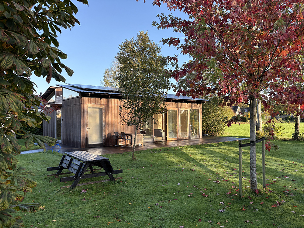 Recreatiewoning in Boijl, Friesland.